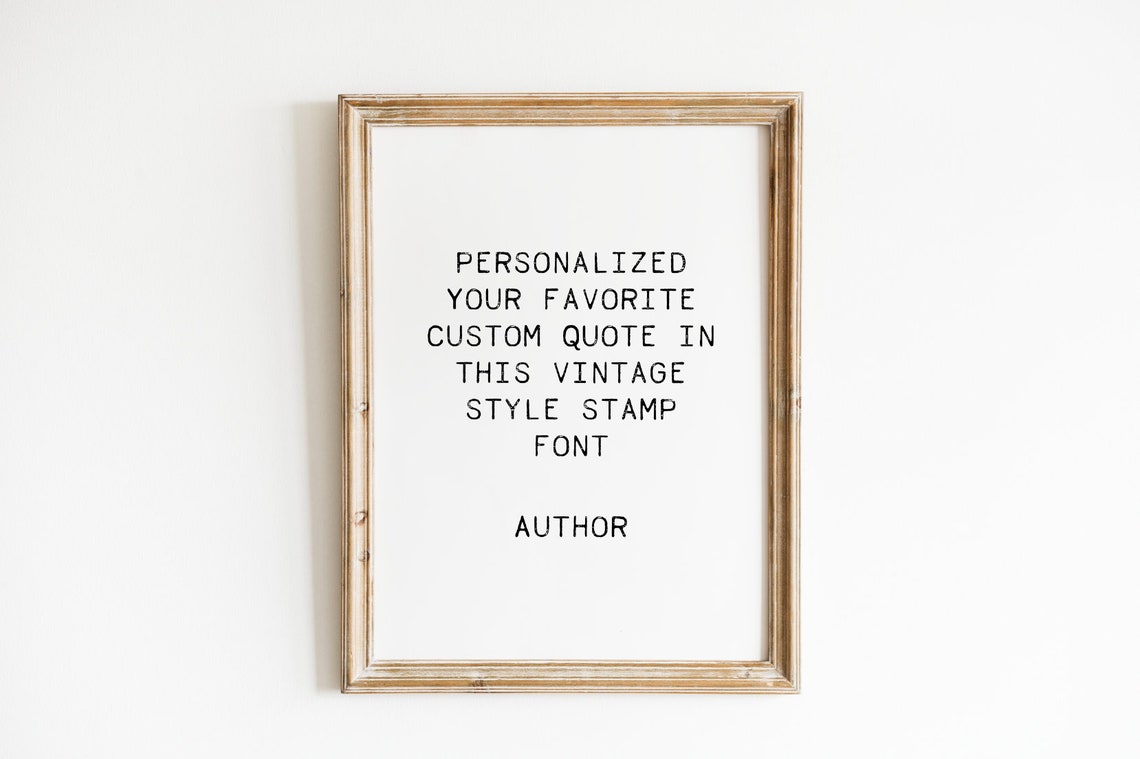 Custom Quote Print Personalised Text Personalized Poster Creative Typography Wall Art Song Lyrics Create Your Own Words Print