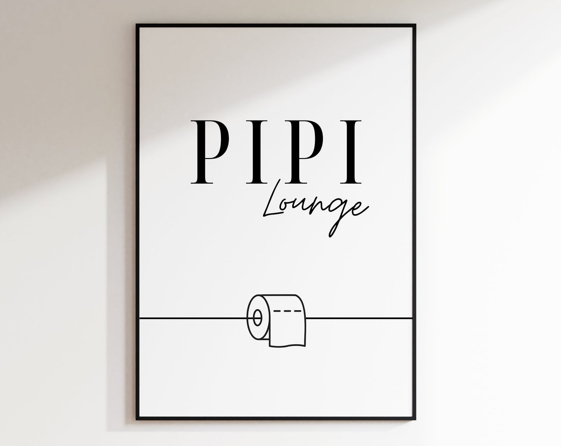 Pee Lounge Poster For The Guest Toilet Toilet Corridor Guest Toilet Poster Bathroom Poster Picture For Toilet Toilet Poster Loo