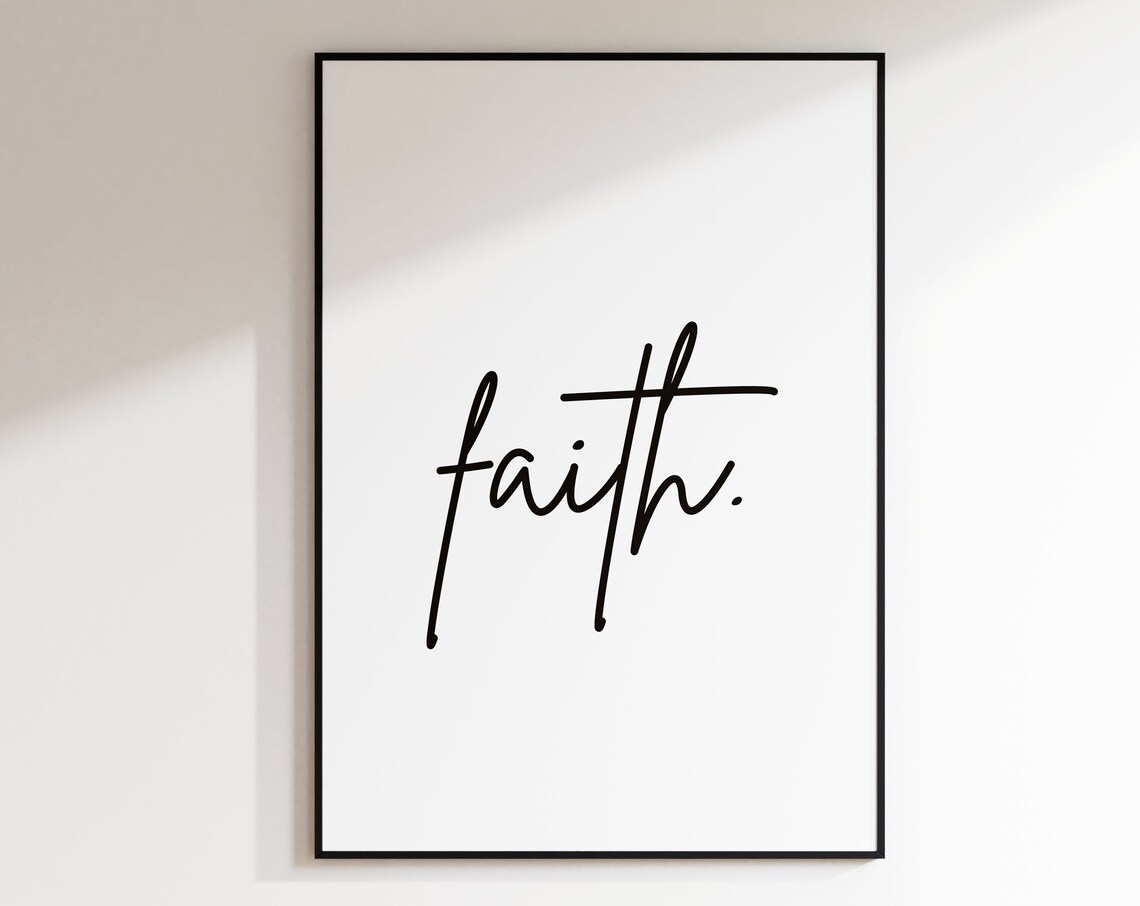 Faith Poster Quote Saying Poster Have Trust Picture Partnership Picture Faith Reflection Poster That Leads To Faith Picture