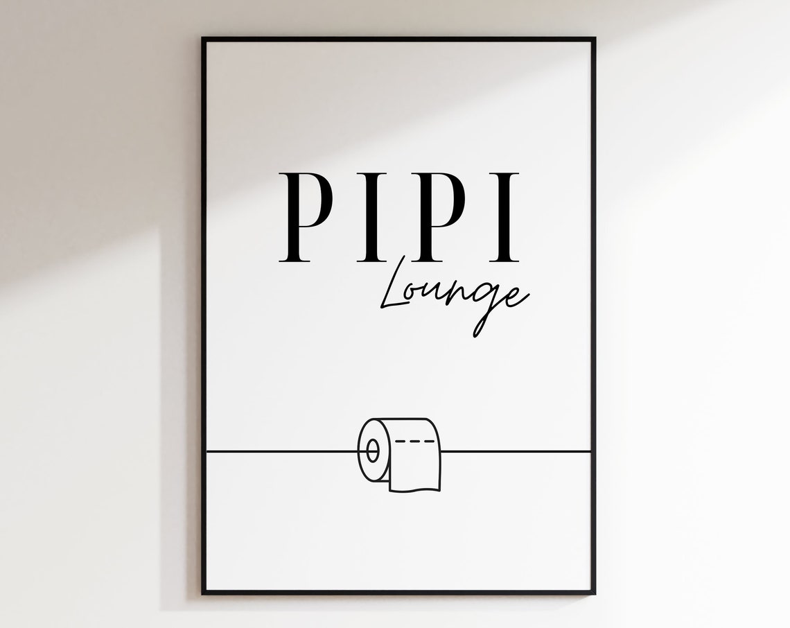 Pee Lounge Poster For The Guest Toilet Toilet Corridor Guest Toilet Poster Bathroom Poster Picture For Toilet Toilet Poster Loo