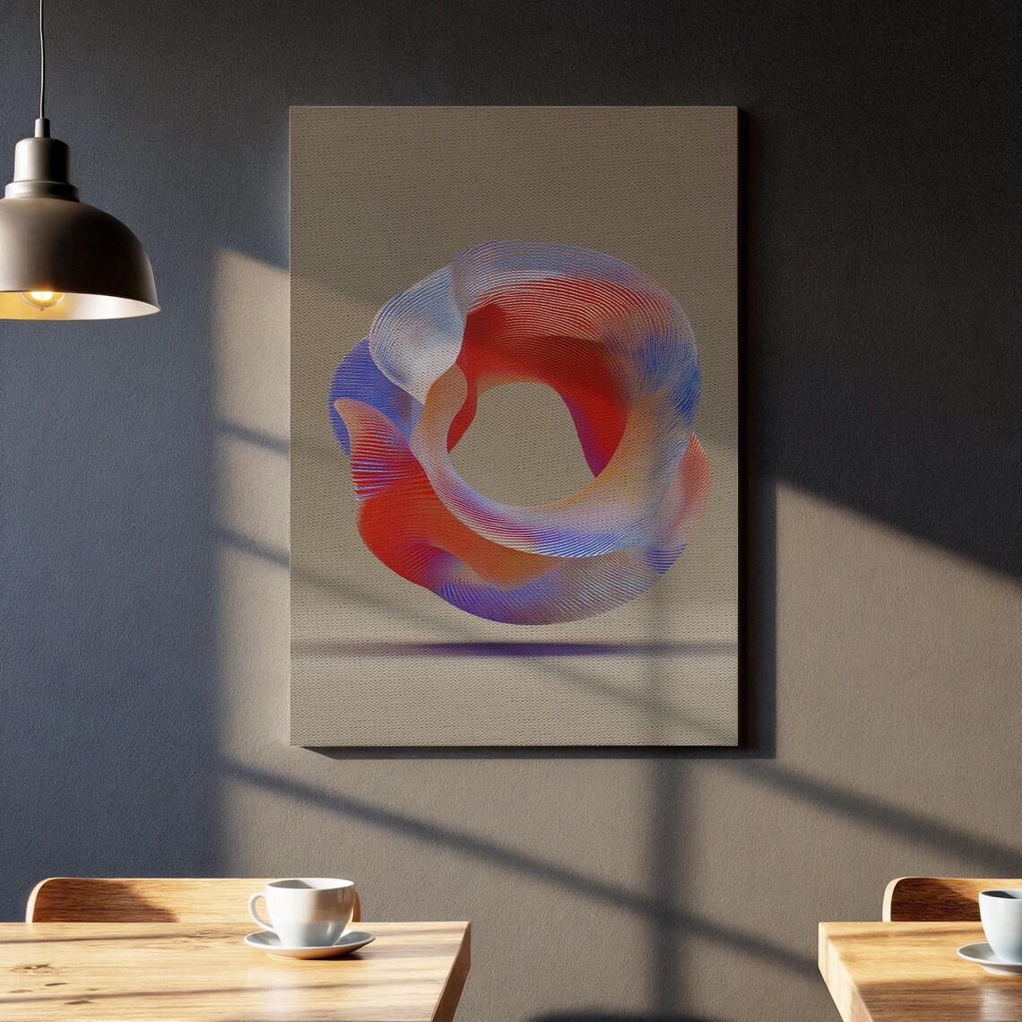 Abstract Wireform Art, Modern Minimalist Decor