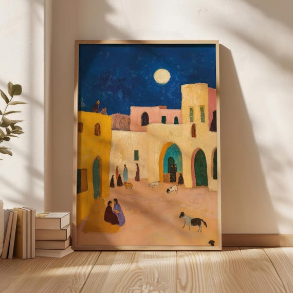 Painting In Style Of Paul Gauguin Poster Wall Art Print Home Decor New Gift