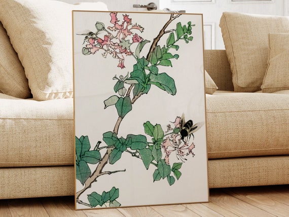 Horsefly Churui Morimoto Toko Famous Painting Classic Painting Museum Quality Print Vintage Wall Art Vintage Print