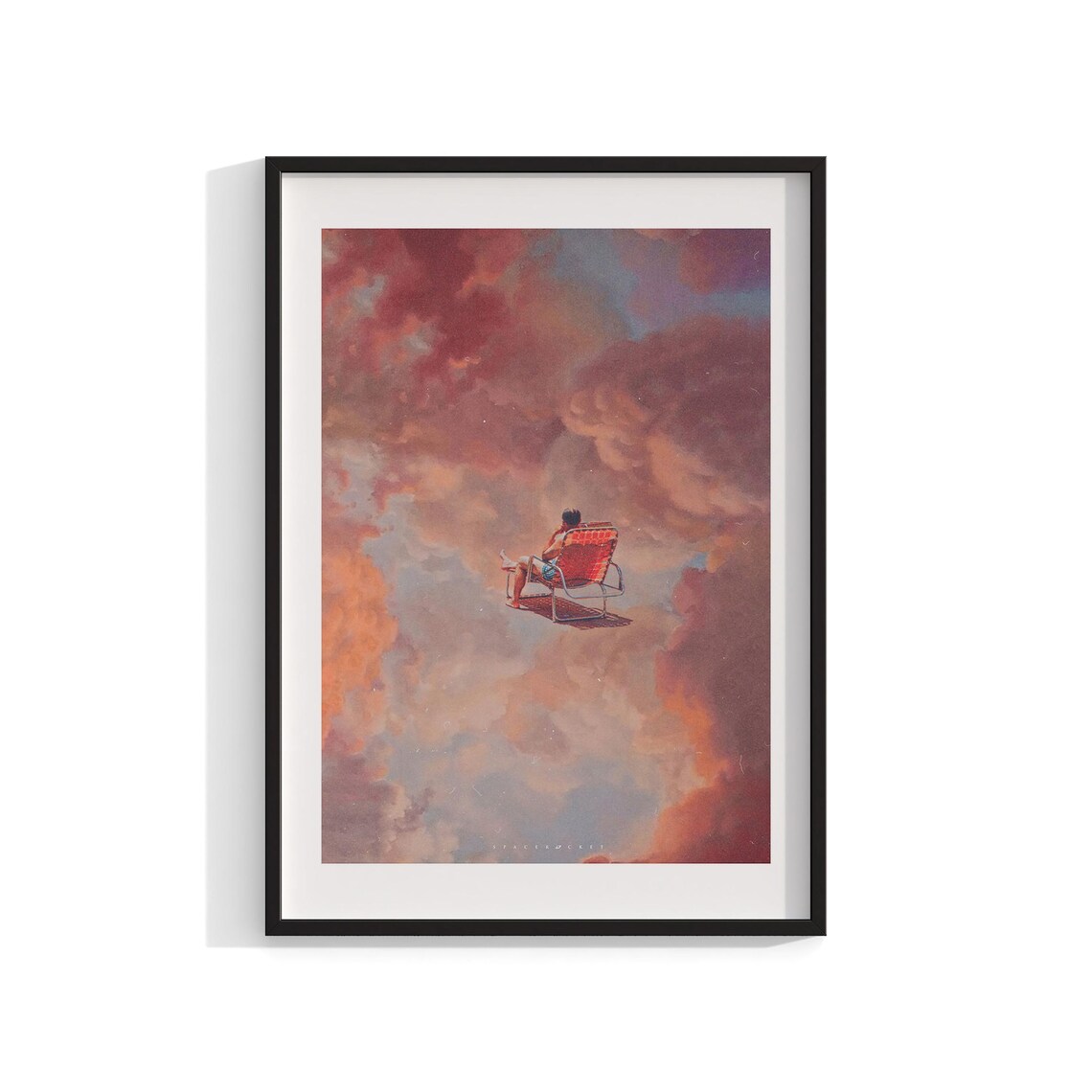 Surreal Modern Home Decor, Housewarming Gift