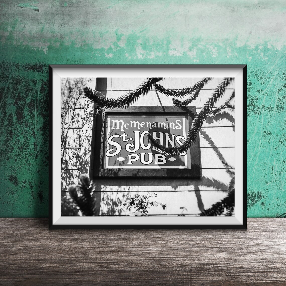 McMenamins St. Johns Pub Portland Oregon Sign Photography Poster - Image 2