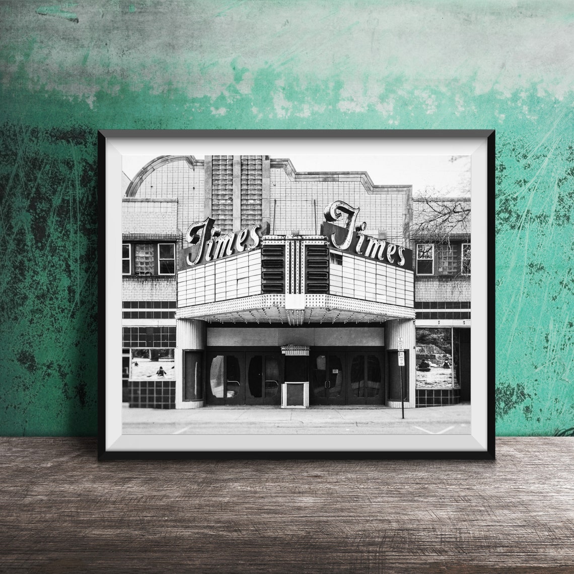Times Theater Rockford Photography Unframed Photography Print Rockford Illinois Theater Art Photo - Image 2