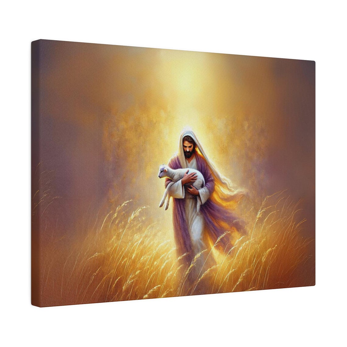 He Leaves The 99 For The One Matte Print Christian Artwork From Bible Stories Fast Shipping