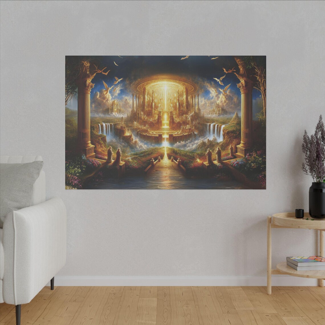 New Jerusalem Biblical Heaven Art Print, Christian Prophecy - Image 4