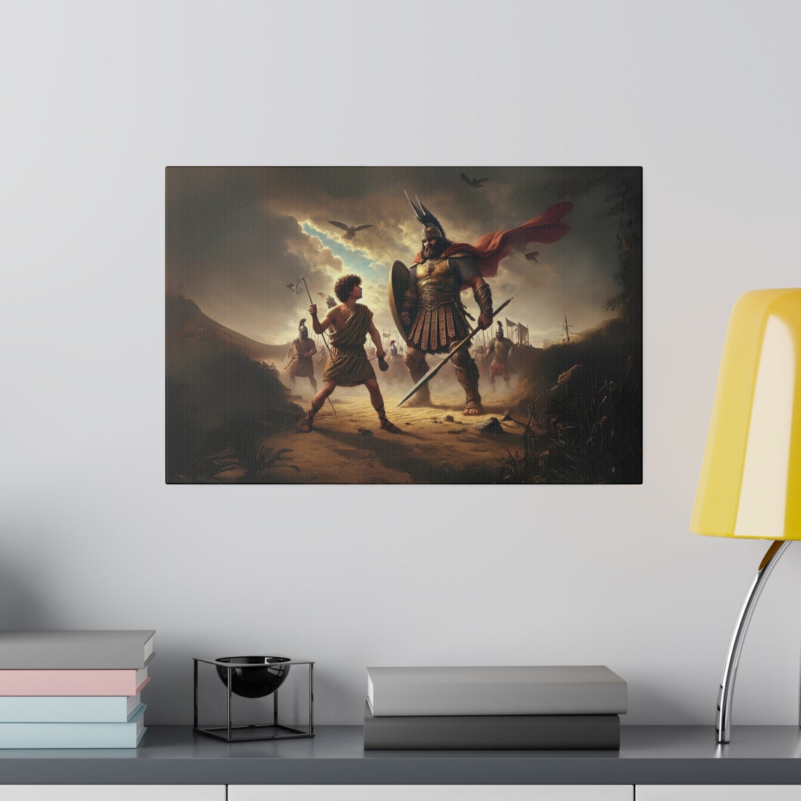 David And Goliath, Christian Artwork - Image 3