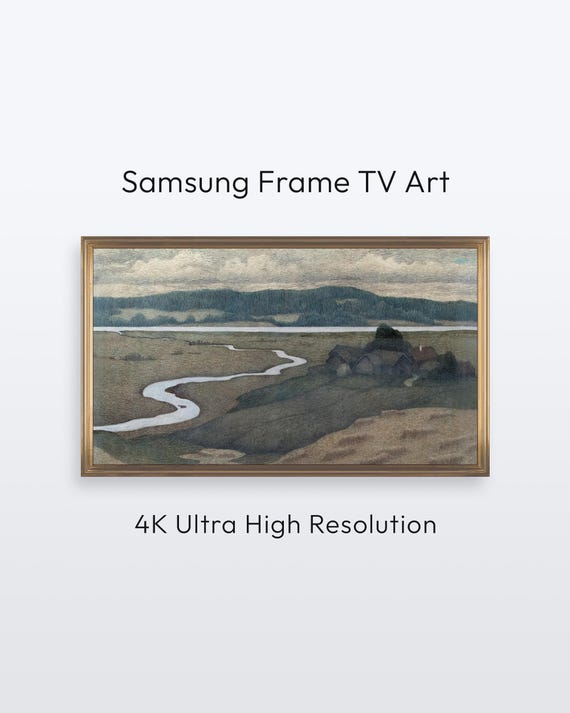 Samsung Frame Tv Art Landscape From Svartdalen 4k Print