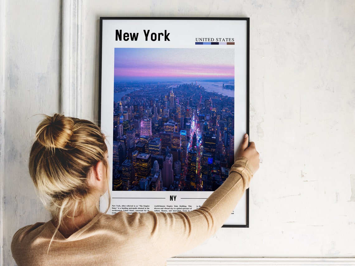 New York Poster New York Print New York Wall Art Ny Photo Ny Poster Ny Print New York Photo Travel Poster - Image 2