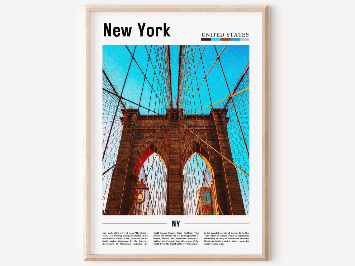 New York Poster New York Print New York Wall Art Ny Photo Ny Poster Ny Print New York Photo Travel Poster