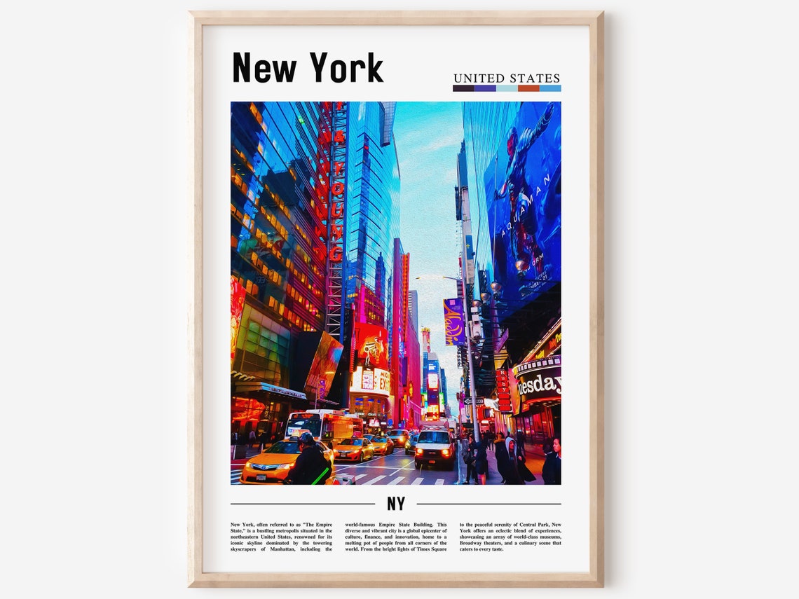 New York Poster New York Print New York Wall Art Ny Photo Ny Poster Ny Print New York Photo Travel Poster