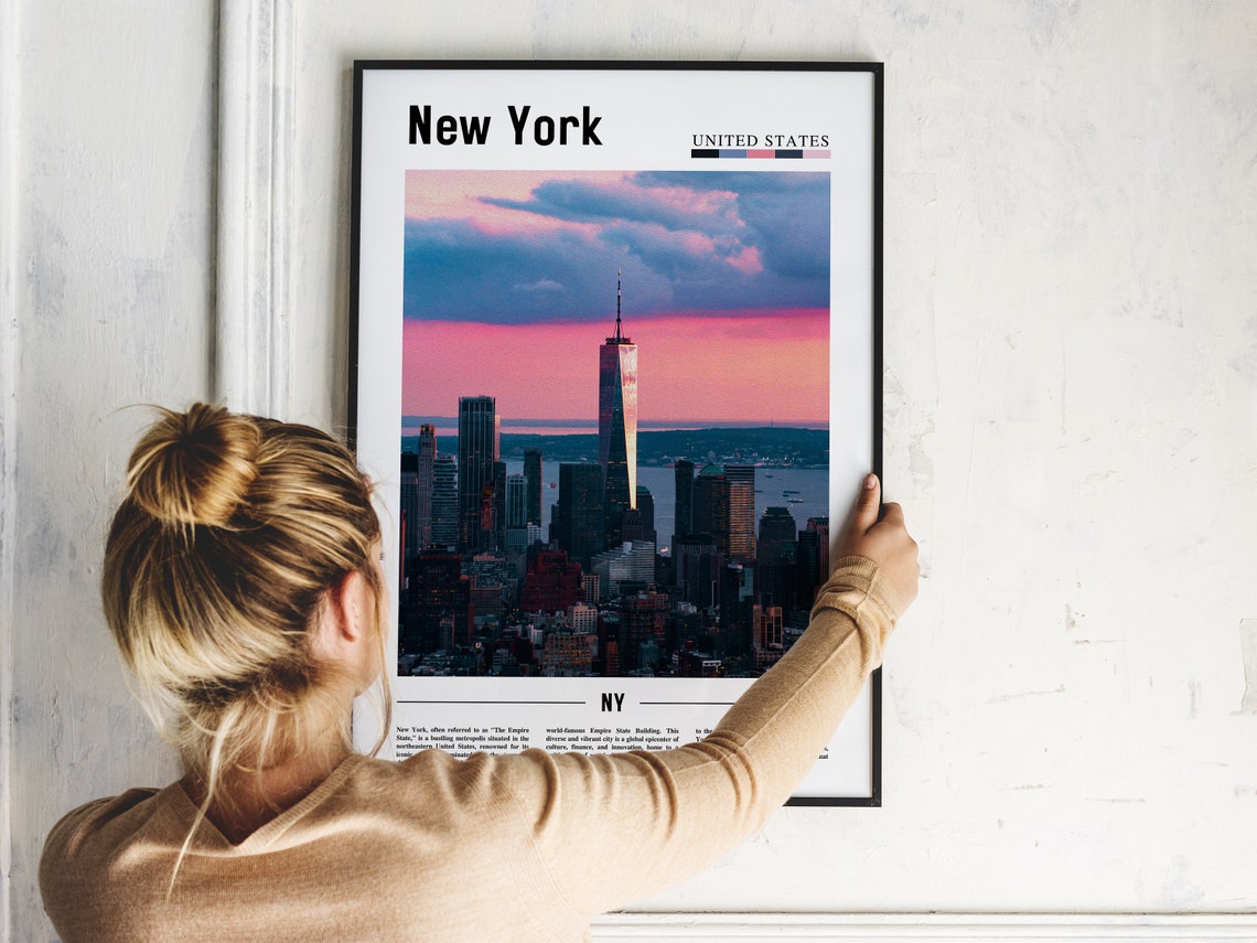 New York Poster New York Print New York Wall Art Ny Photo Ny Poster Ny Print New York Photo Travel Poster - Image 2