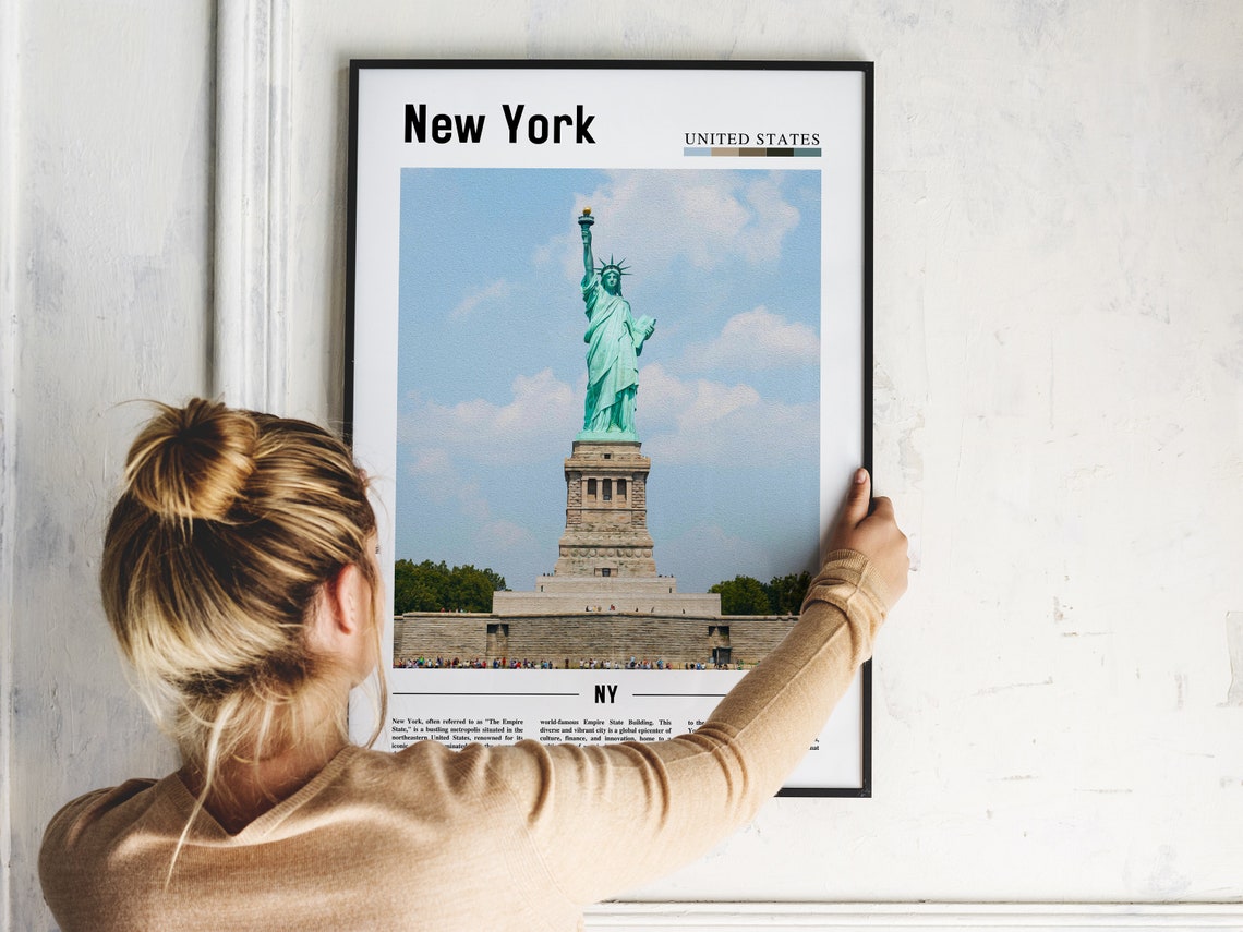 New York Poster New York Print New York Wall Art Ny Photo Ny Poster Ny Print New York Photo Travel Poster - Image 2