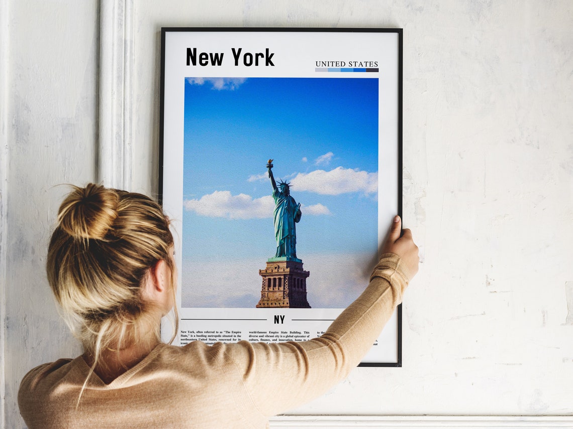 New York Poster New York Print New York Wall Art Ny Photo Ny Poster Ny Print New York Photo Travel Poster - Image 2