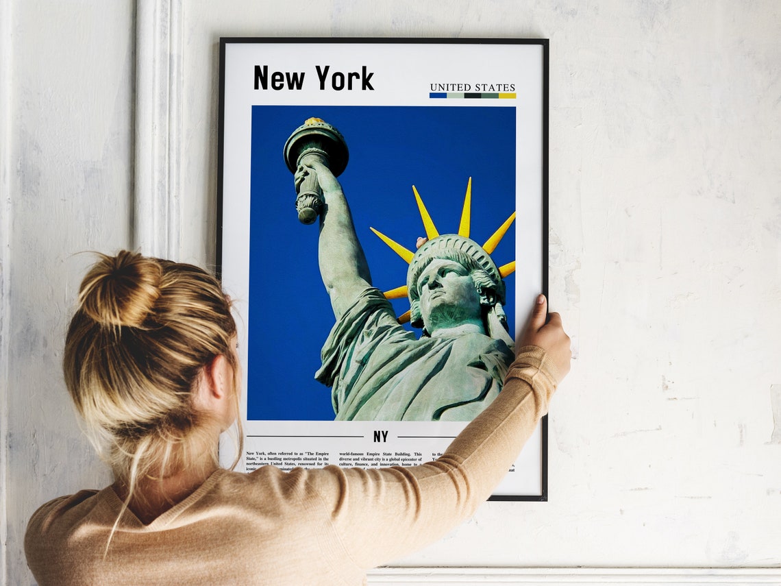 New York Poster New York Print New York Wall Art Ny Photo Ny Poster Ny Print New York Photo Travel Poster - Image 2