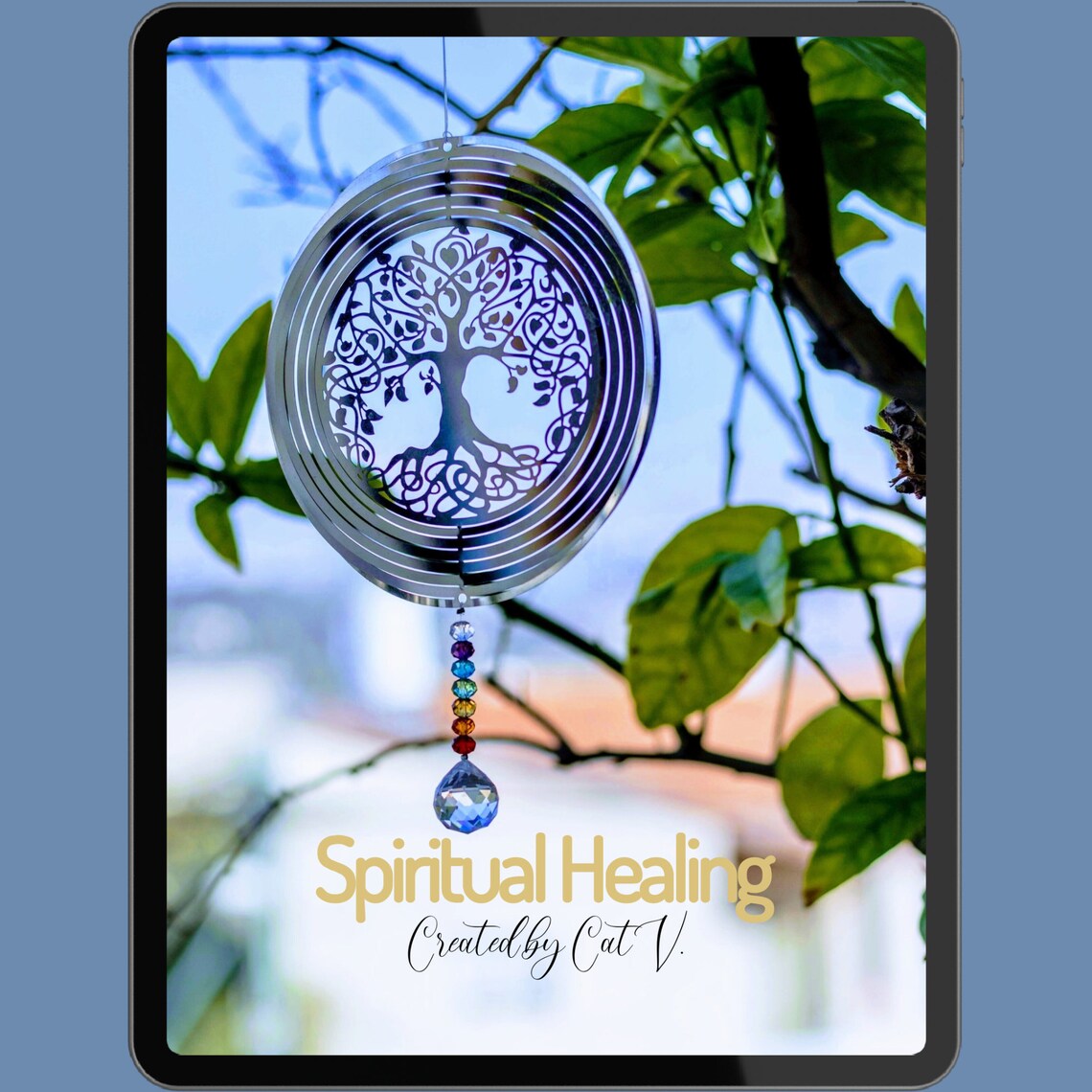 Spiritual Healing Created By Cat V Tree Of Life Guidebook Print Digital - Image 2