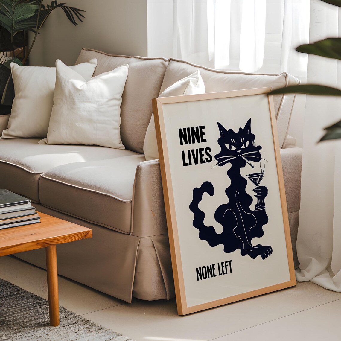 Nine Lives Cat, Unique Design For Pet Lovers - Image 6