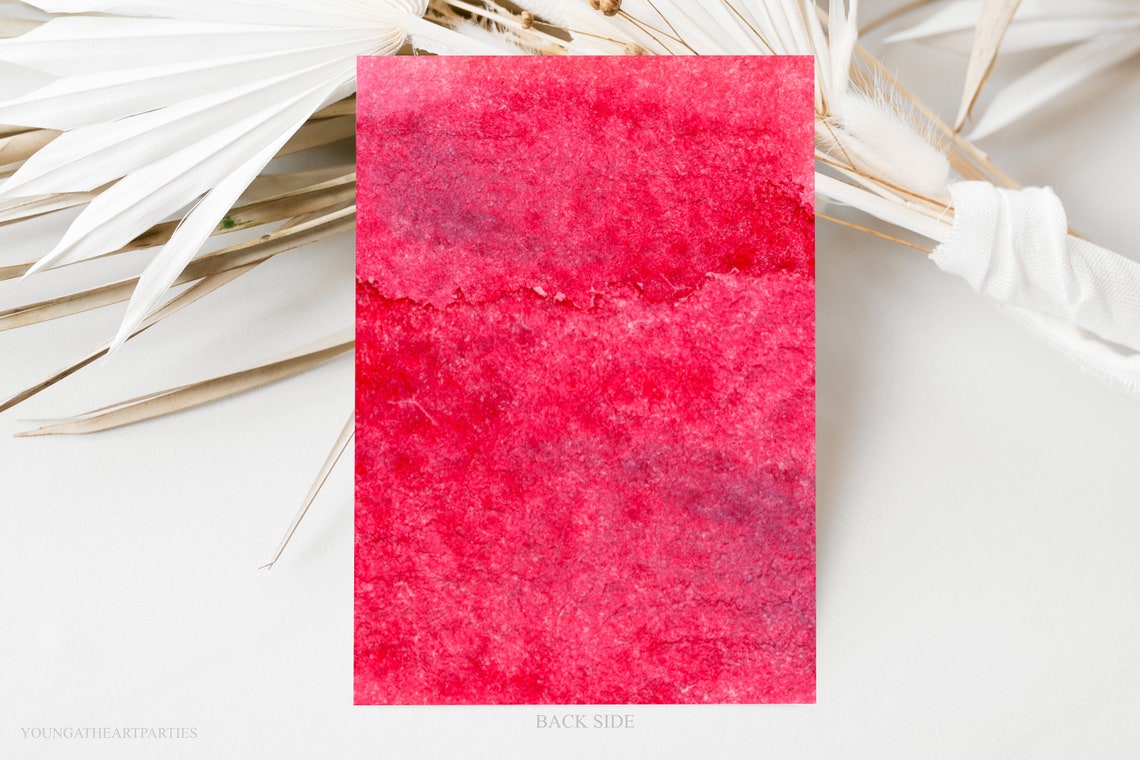 Favorite Things Valentine's Day Party Watercolor Icon Invitation Print - Image 5