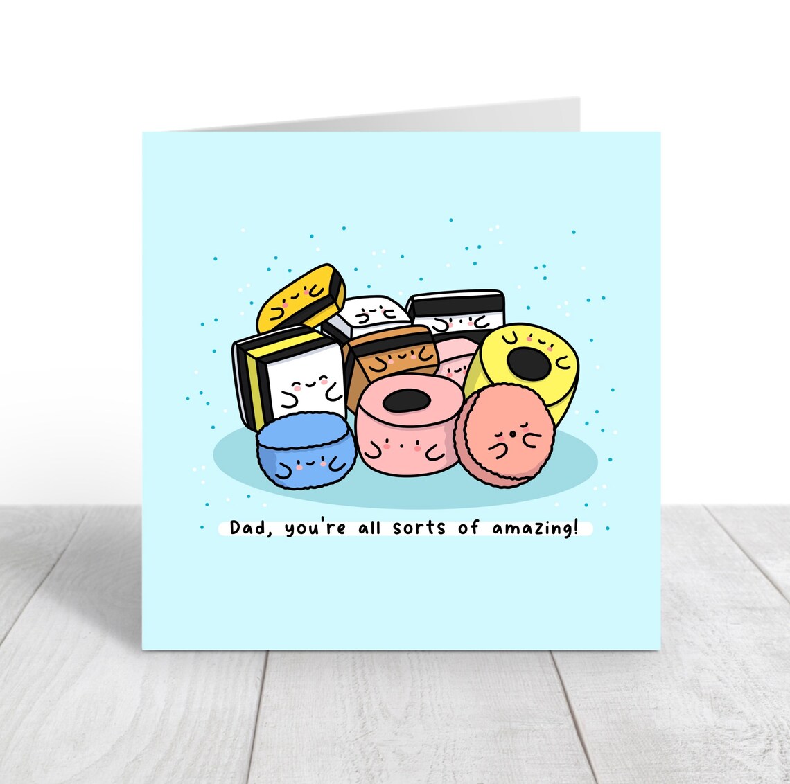 Liquorice Allsorts Pile Dad Youre All Sorts Of Amazing Wall Art - Image 5