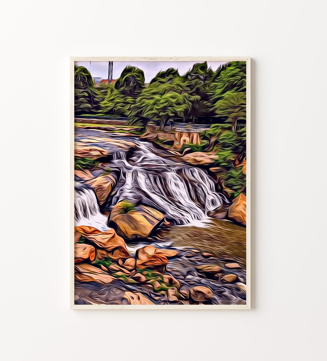 Greenville Greenville Art Greenville Print South Carolina Print Greenville Poster Greenville Wall Art Greenville Gift South Carolina