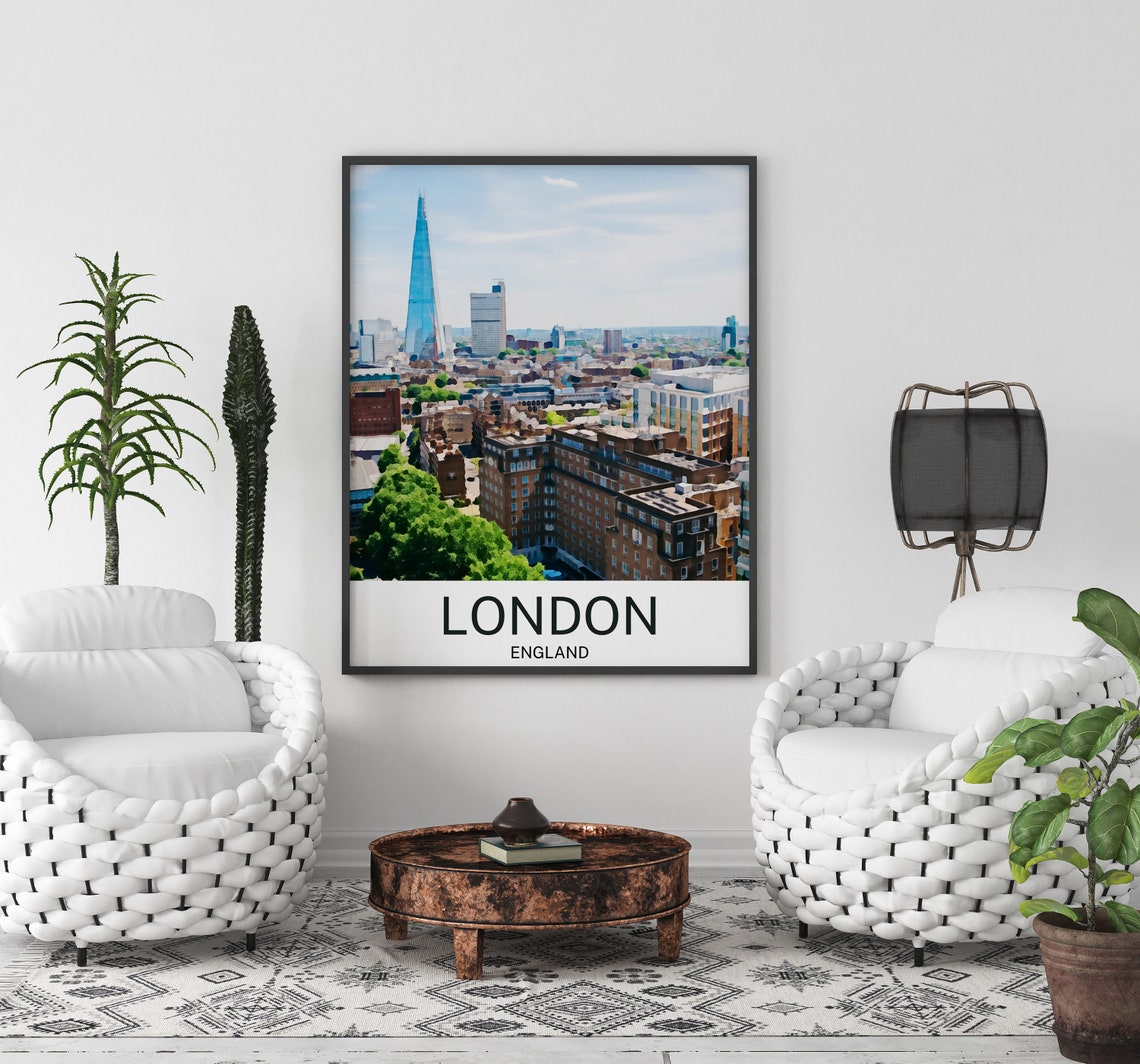 London Print London Art London Wall Art London Art Print London Artwork London Poster London Decor London Travel - Image 3
