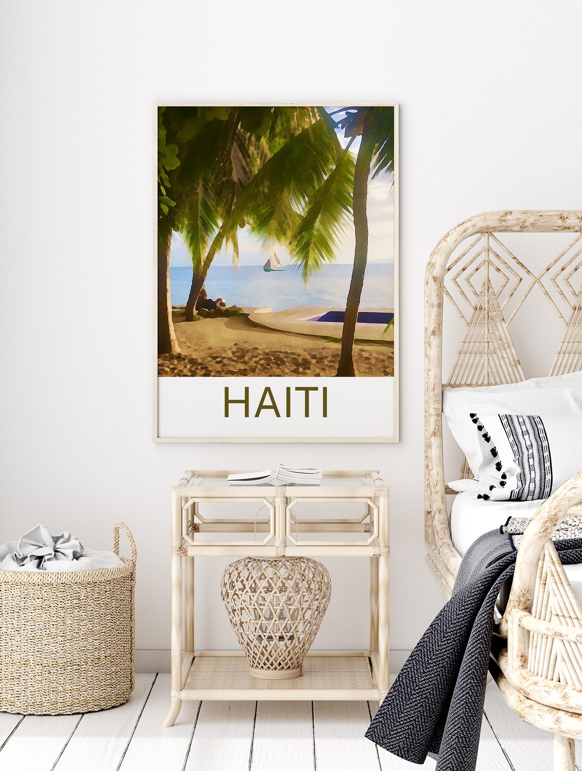 Haiti Print Haiti Art Haiti Wall Art Haiti Painting Haiti Art Print Haiti Artwork Haiti Poster Haiti Decor Haiti Haiti Travel - Image 2