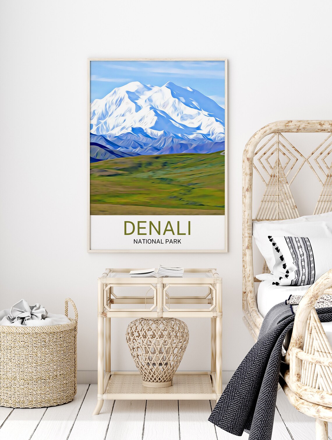 Denali Travel Poster, Denali Souvenir Gift - Image 2