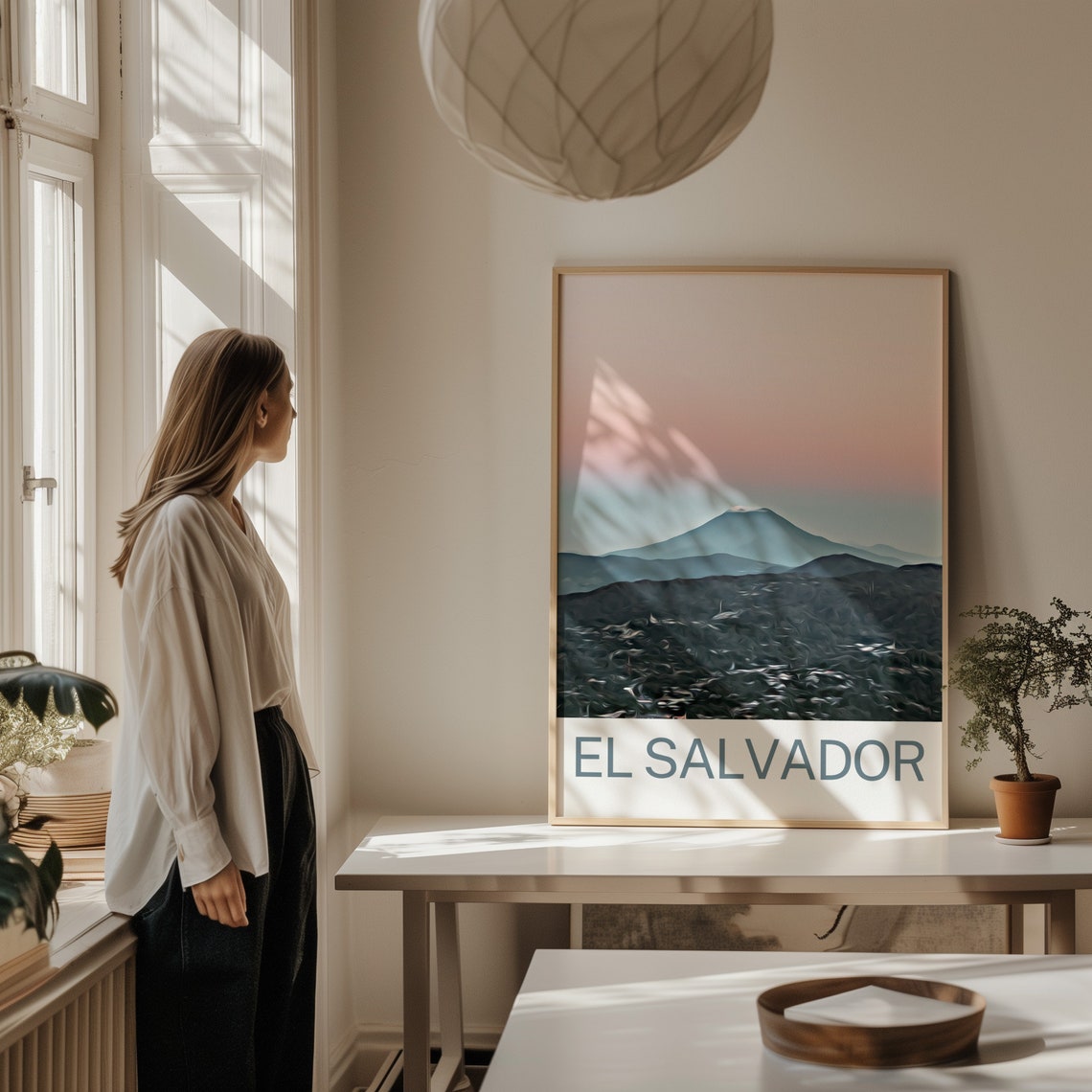 El Salvador Travel Print El Salvador Wall Art El Salvador Art El Salvador Artwork El Salvador Art Print El Salvador Gift El Salvador - Image 2