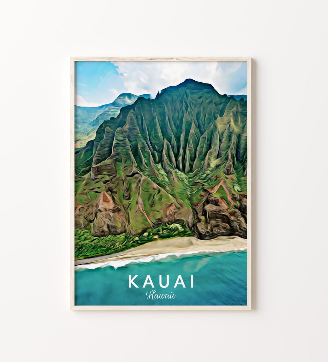 Kauai Art Kauai Print Kauai Kauai Wall Art Hawaii Print Hawaii Art Kauai Gift Hawaii Kauai Poster Hawaii Wall Art Hawaii Poster