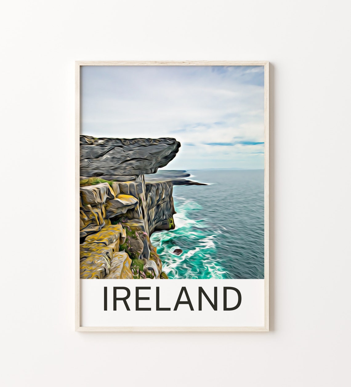 Ireland Travel Print Ireland Wall Art Ireland Art Ireland Artwork Ireland Art Print Ireland Gift Ireland Poster Travel Poster Print