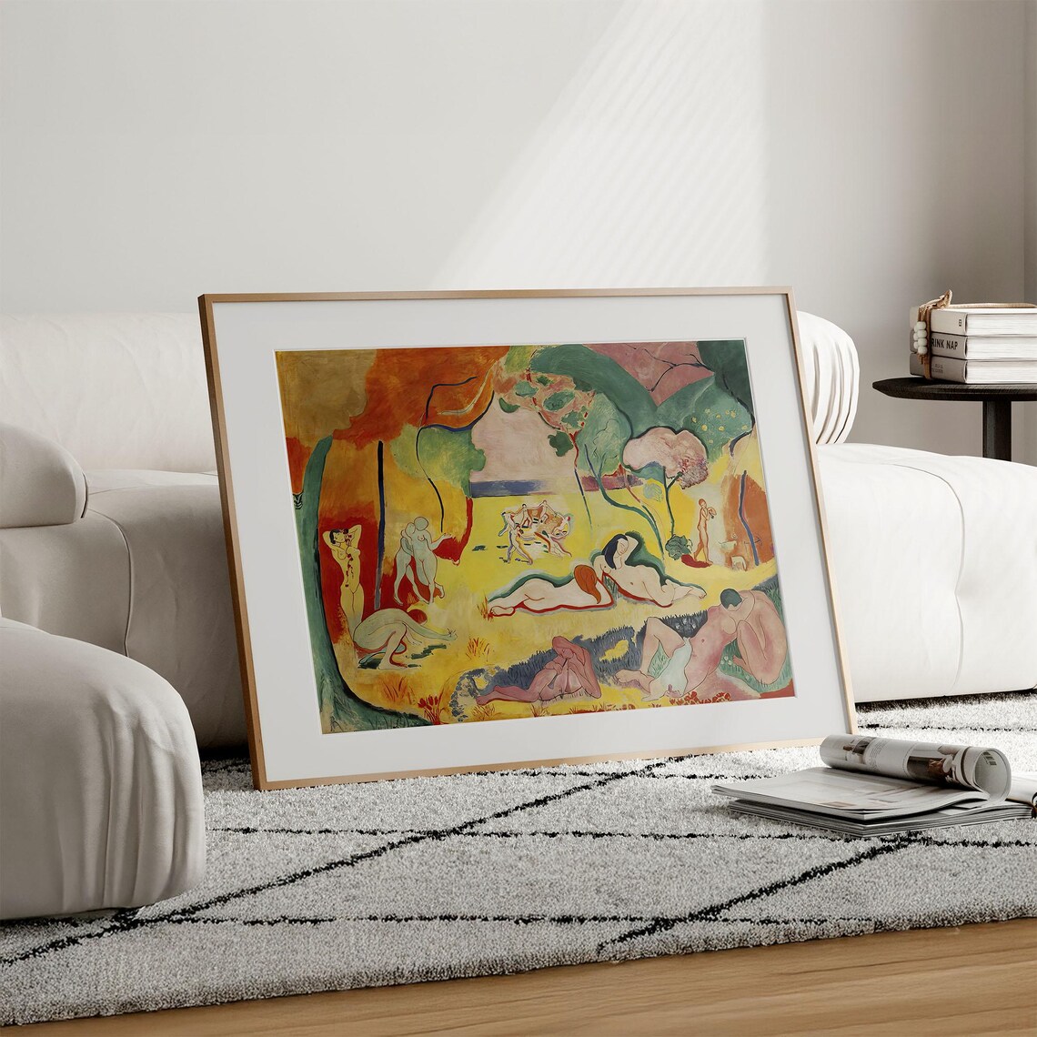 Matisse The Joy Of Life Fauvist Nudes Colorful Classic Poster - Image 3