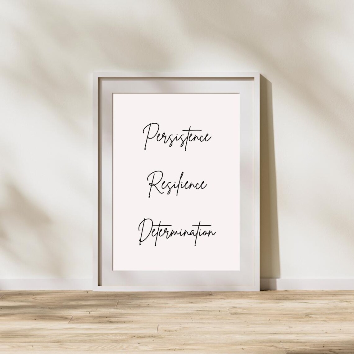 Persistence Determination Resilience Inspirational Art
