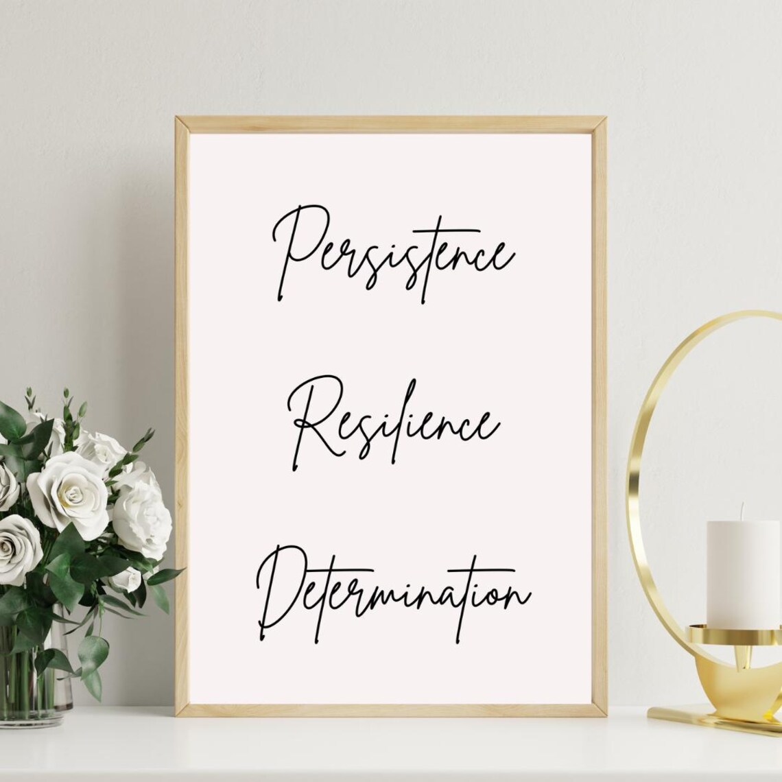 Persistence Determination Resilience Inspirational Art - Image 4