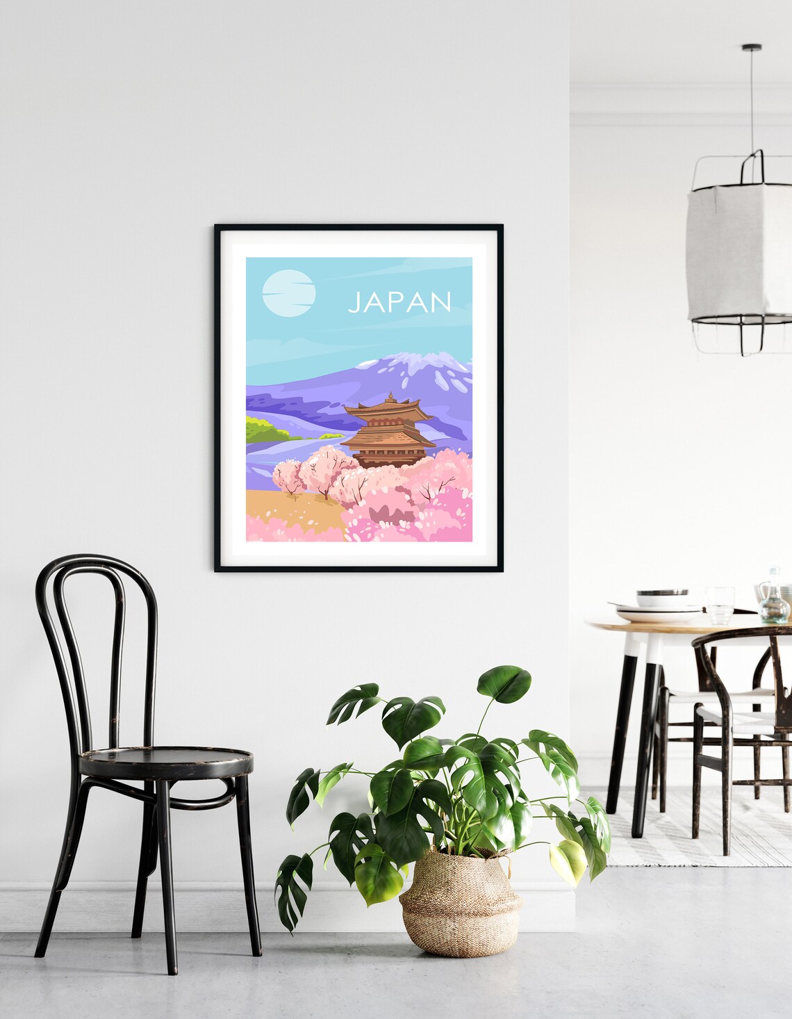 Japan Retro Travel Poster, City Poster Art Print - Image 2