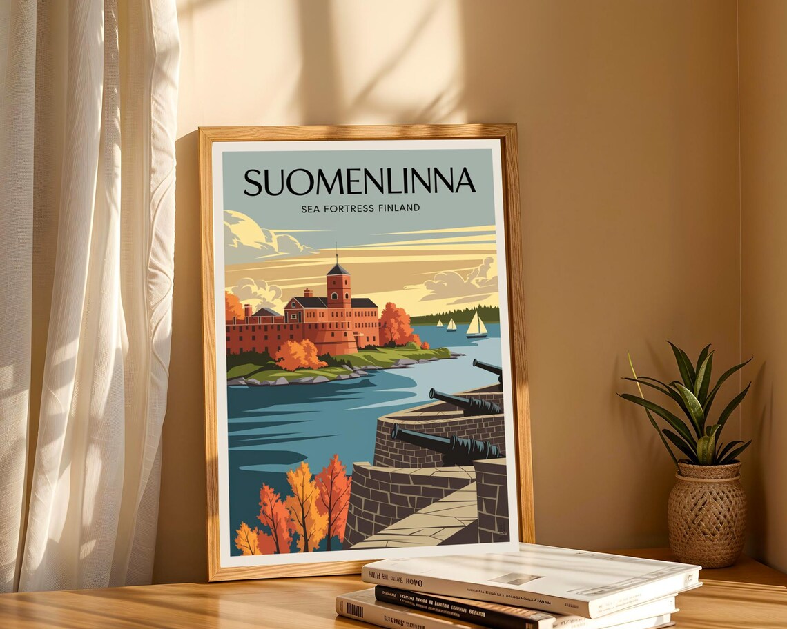Suomenlinna Sea Fortress, Helsinki UNESCO Site Art Print - Image 6
