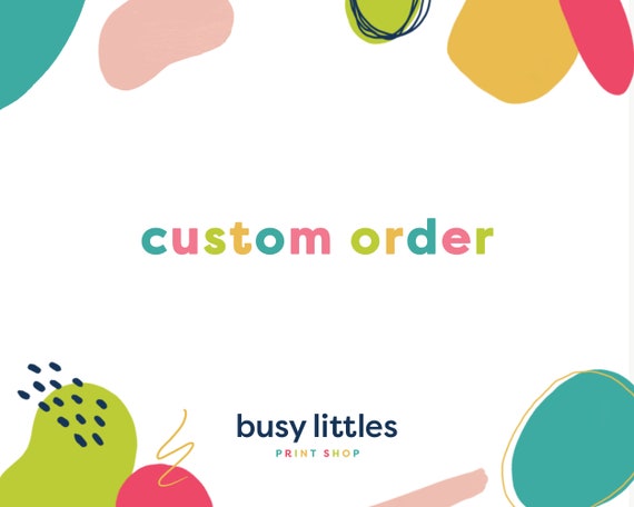 Reserved Custom Order For Lisa