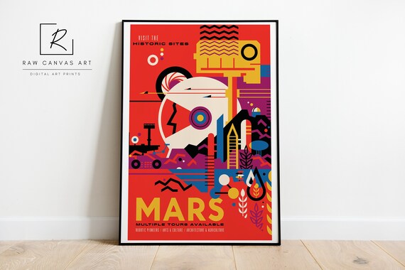 Visions Of The Future Mars, Space Art