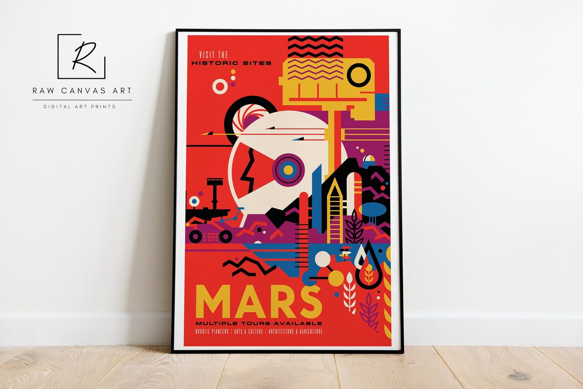 Visions Of The Future Mars, Space Art