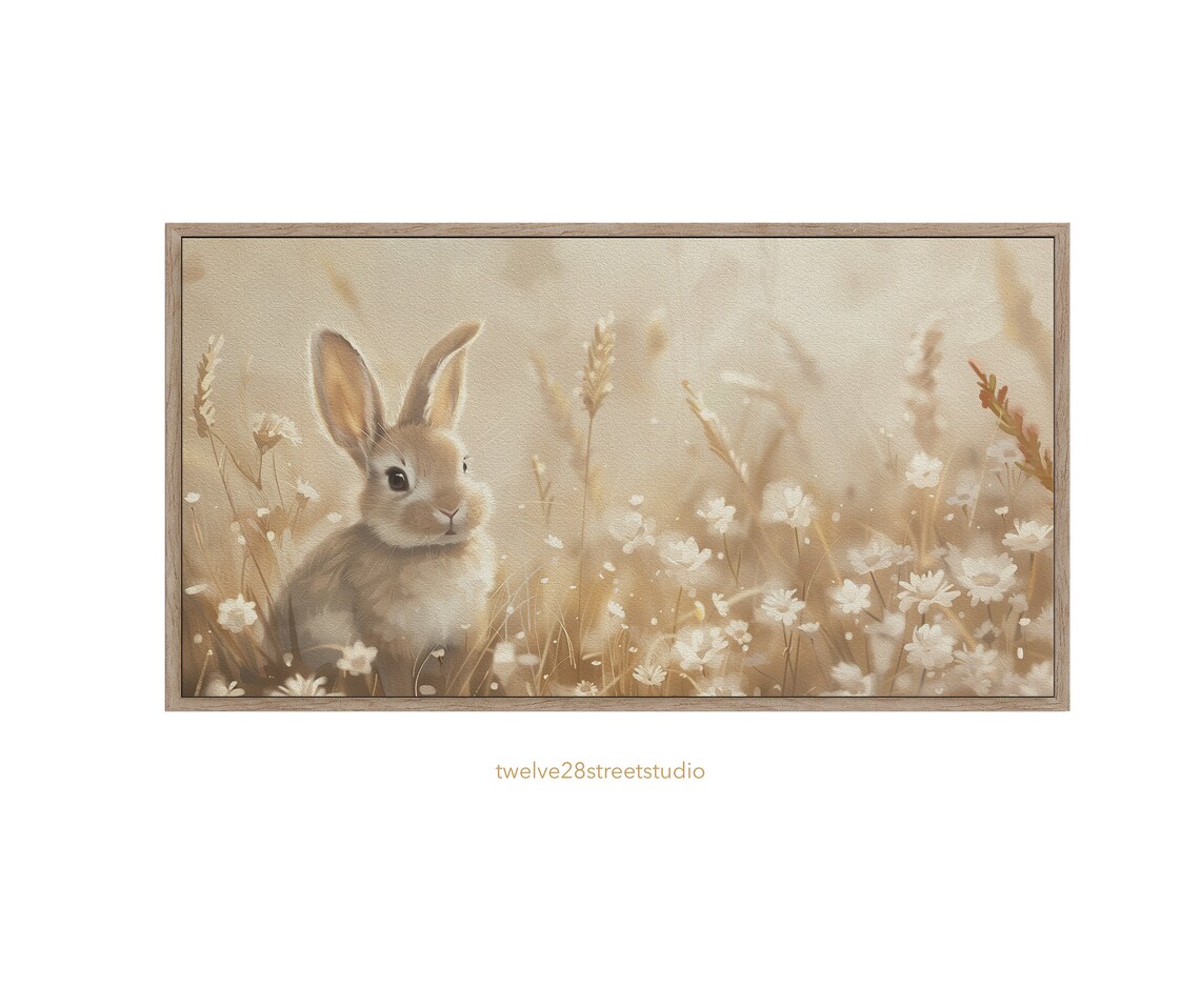 Spring Easter Vintage Art, TV Art Bundle - Image 2
