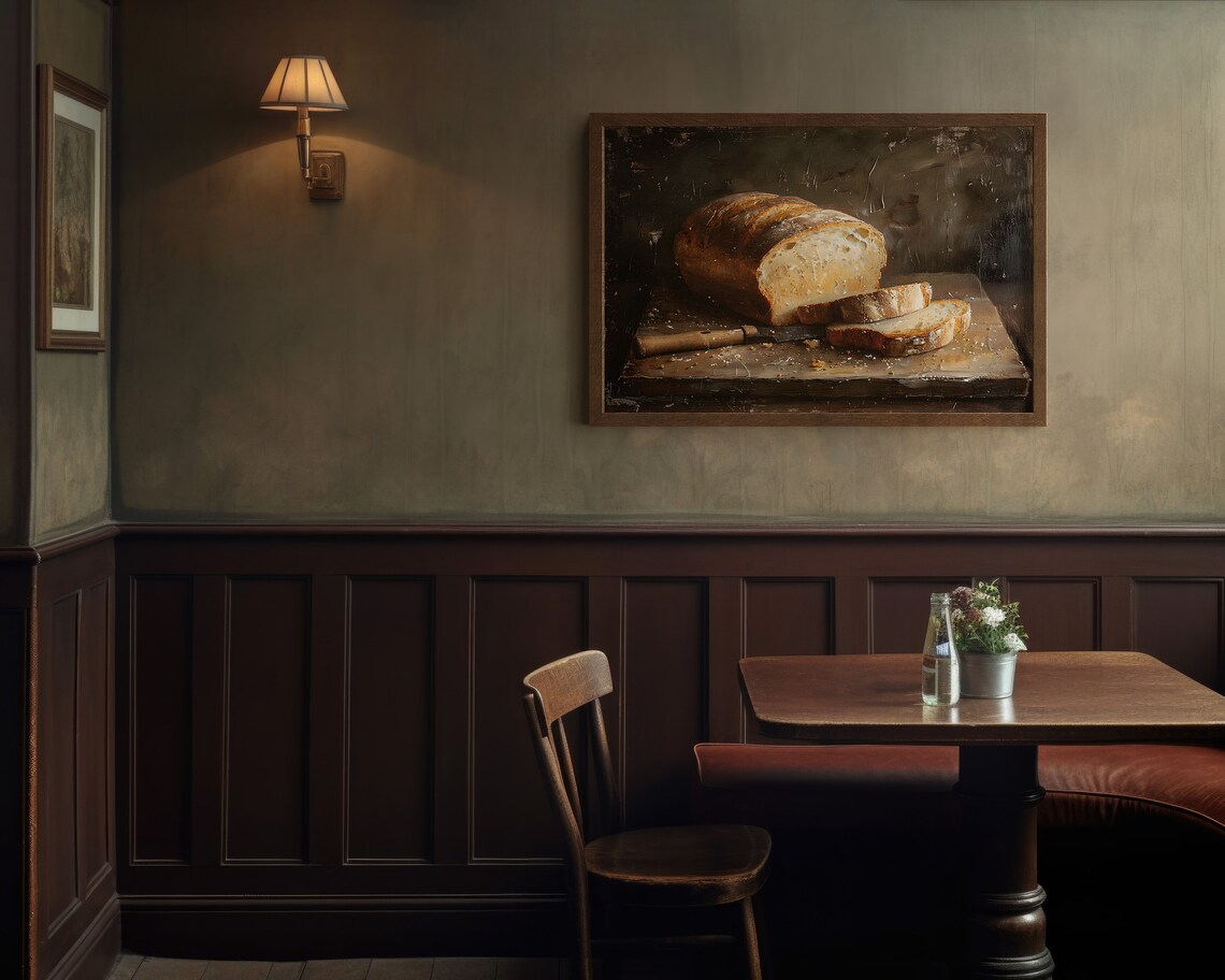 Sourdough Bread Kitchen Art, Rustic Farmhouse Print - Image 3