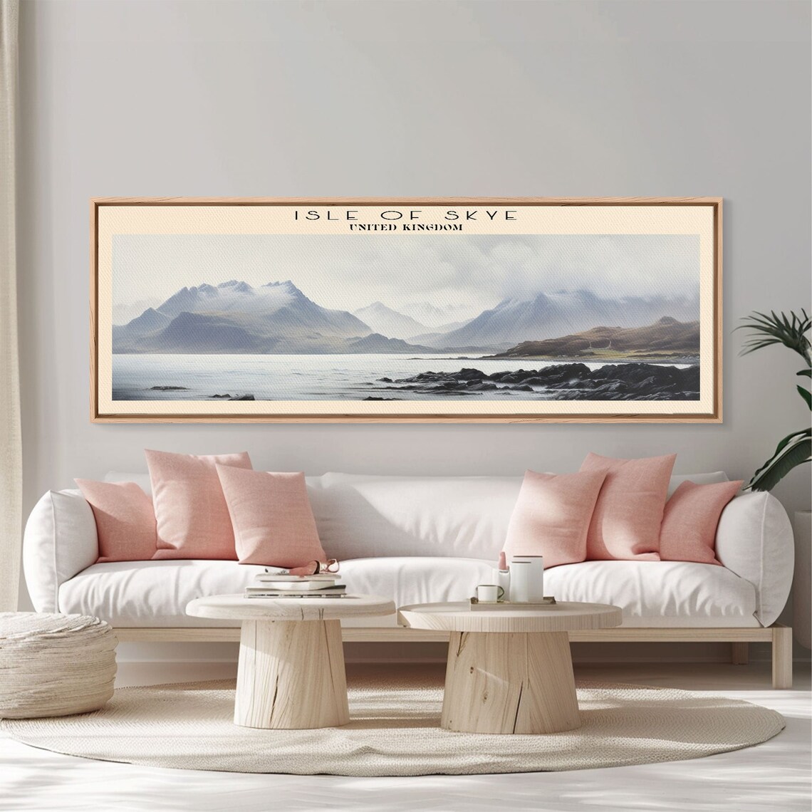 Isle Of Skye Scotland Travel Poster, Panoramic - Image 6