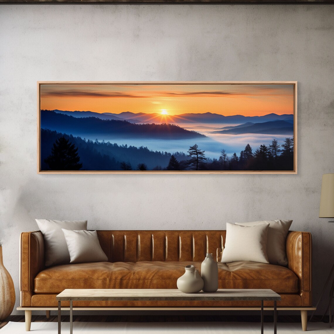 Great Smoky Mountains National Park Panoramic Art Print