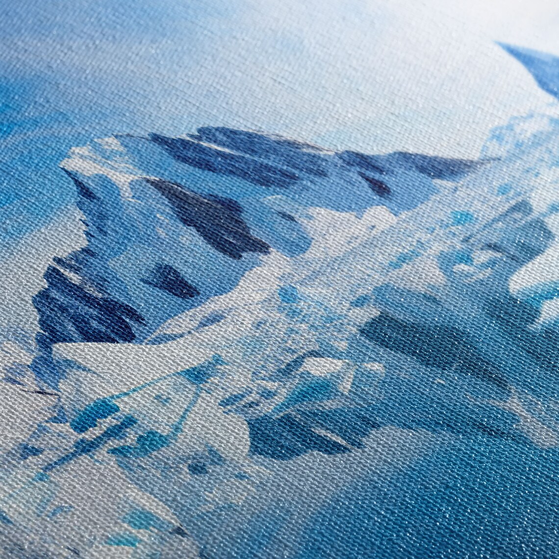 Antarctica Sunset Photography, Winter Decor Art Print - Image 2