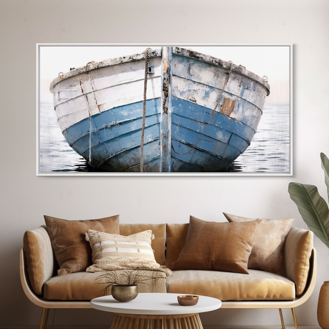 Old Wooden Ship, Boho Nautical Wall Art Print - Image 5