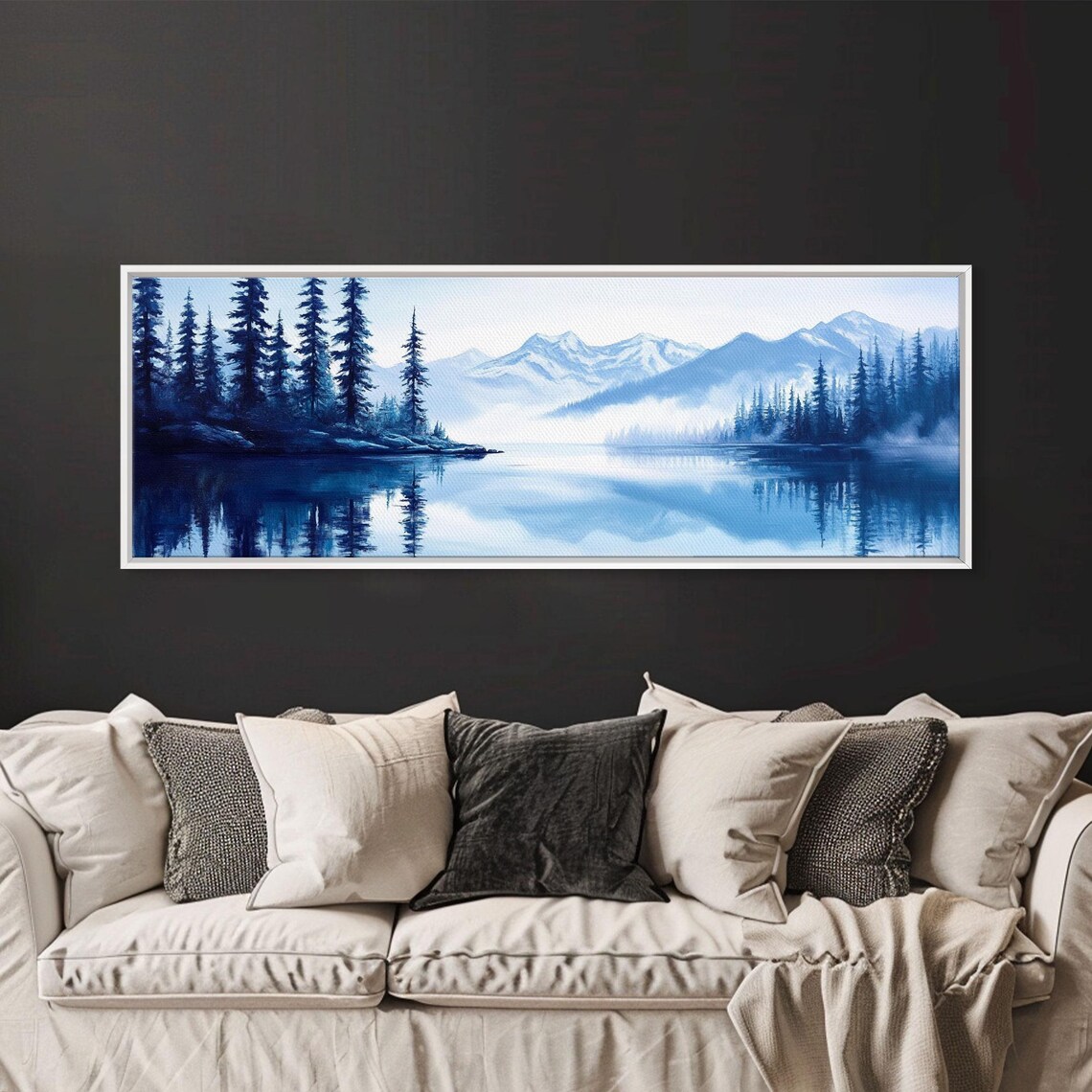 Winter In The Mountains, Panoramic Landscape - Image 6