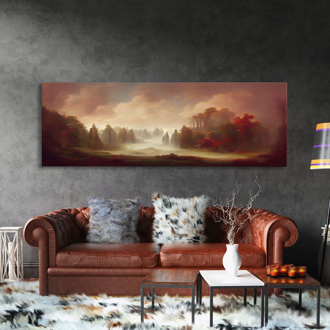 Hazy Forest Fantasy Art Print, High Fantasy RPG - Image 3