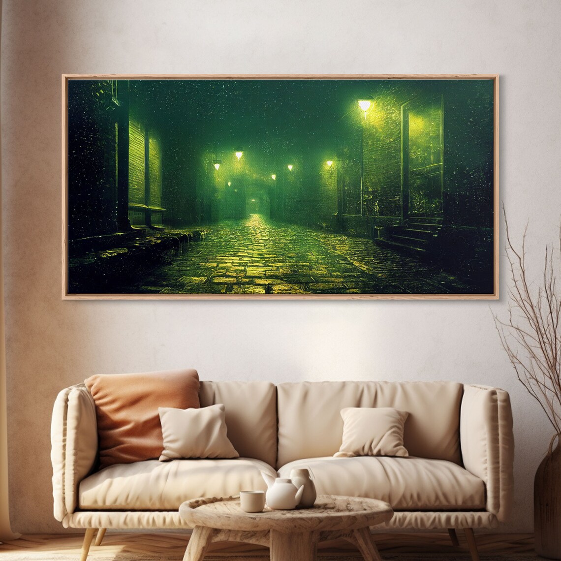 Foggy London Streets Travel Poster - Image 4