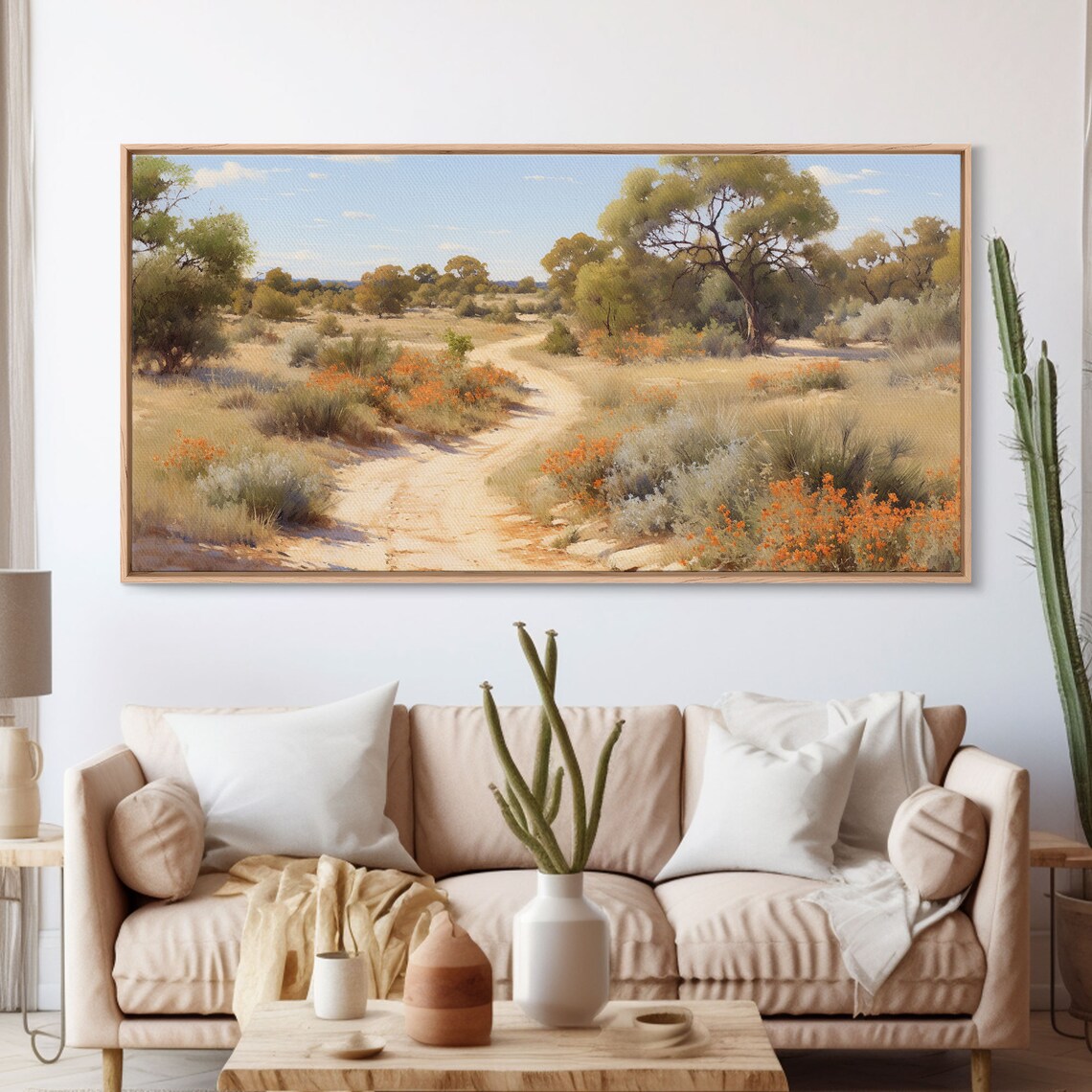 West Texas Prairies Oil Painting Print, Texan Art - Image 3